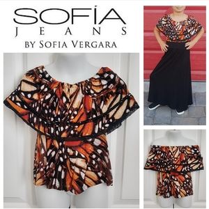 Monarch Butterfly Top